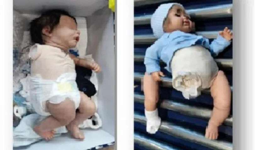 Los 'narcomuñecos' llenos de anfetaminas.