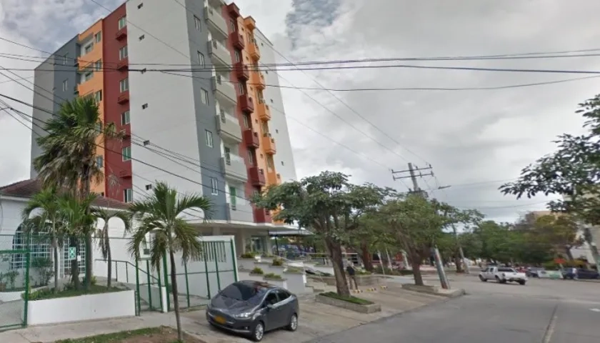 Edificio Estambul ubicado en el barrio El Recreo de Barranquilla.