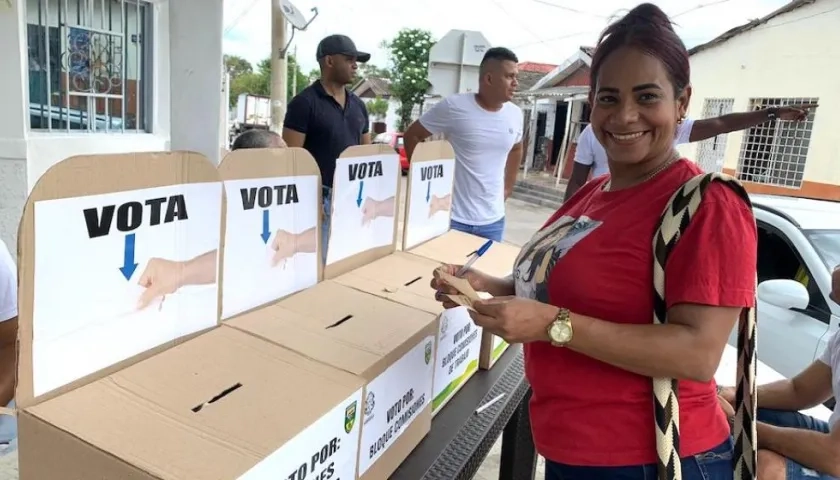 Participación de la mujer en la jornada.