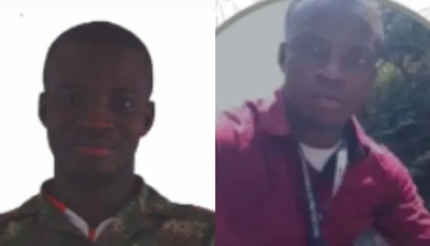 El desmovilizado de las FARC, Nelson David Montaños.