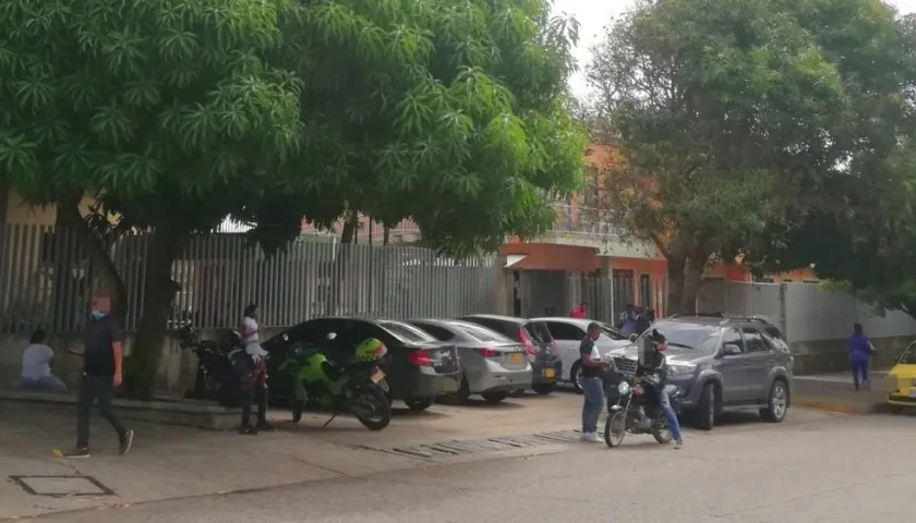 Fachada de Medicina Legal en Barranquilla.