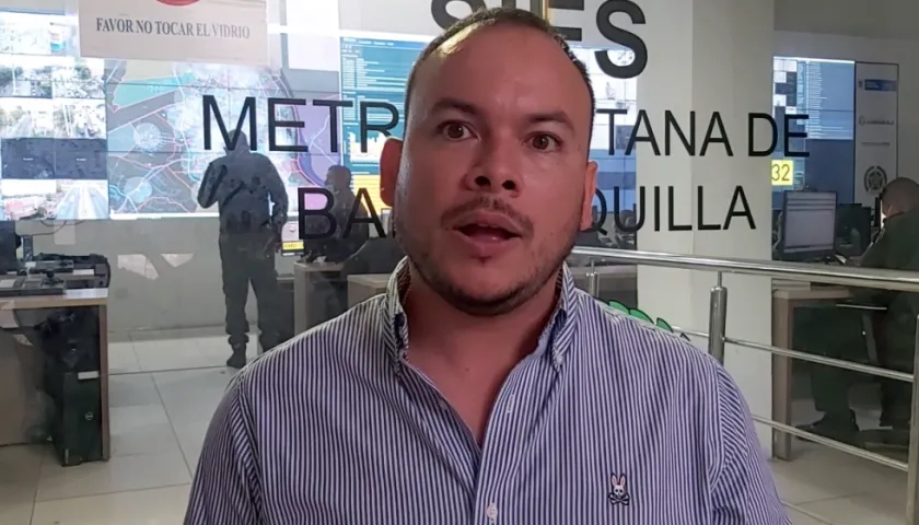 Jefe de la Oficina de Seguridad y Convivencia, Nelson Patrón.