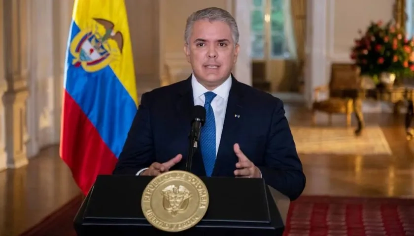 Iván Duque, Presidente de Colombia.