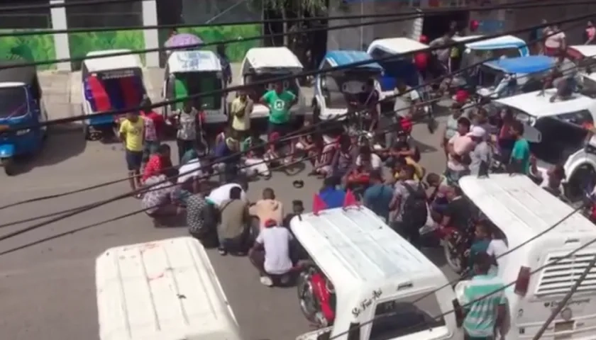 Imagen del homenaje.