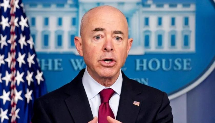 Secretario de Seguridad Nacional de Estados Unidos, Alejandro Mayorkas.