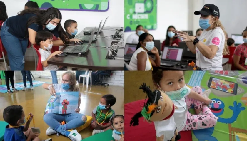 ‘Primera Infancia a tu Cuadra’ celebra su segundo aniversario con participación de los niños y las familias barranquilleras.