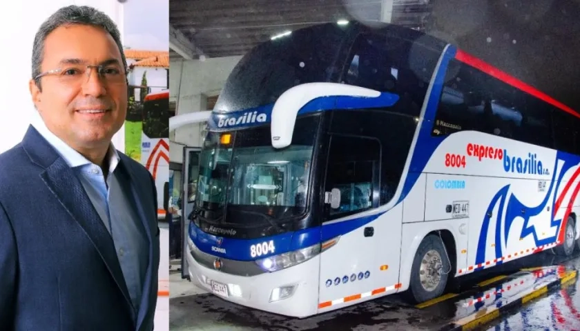 Alfredo De León Moreno, nuevo gerente general de Expreso Brasilia.