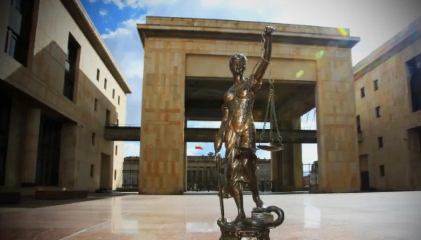 Fachada de la Corte Suprema de Justicia. 