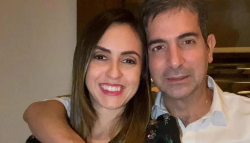 Marcelo Pecci y Claudia Aguilera