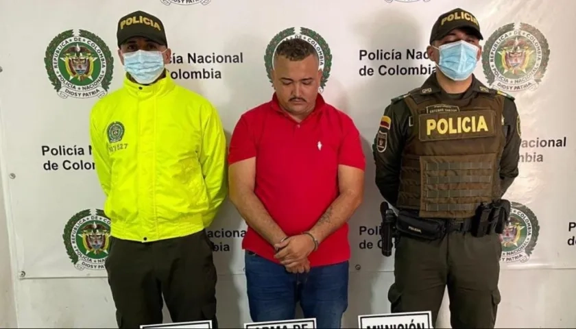 Alias 'Rubencho' tras ser capturado. 