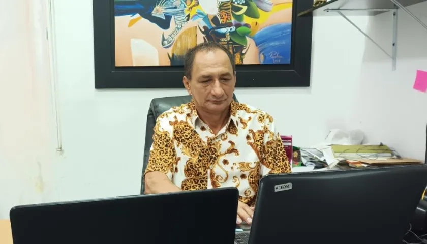 Iván Arnache, abogado del adolescente.