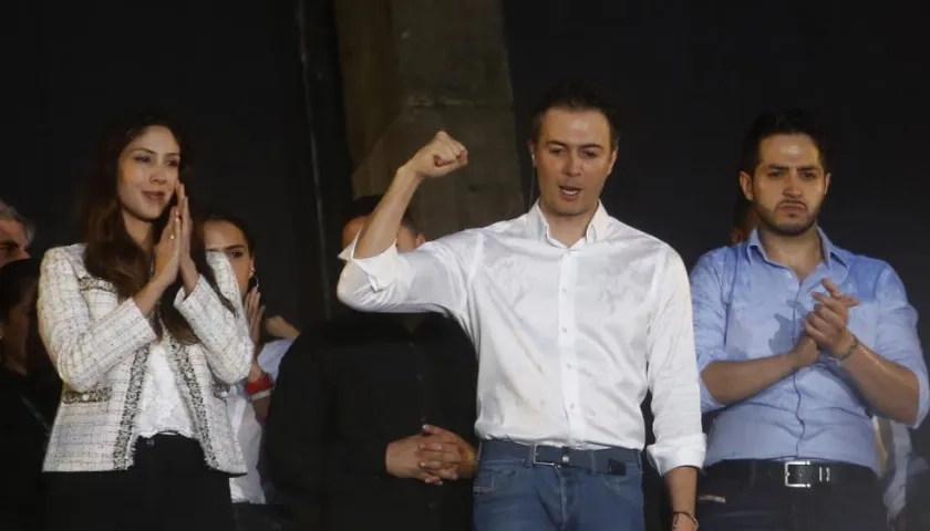 El alcalde de Medellín, Daniel Quintero Calle.