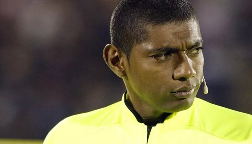 Imer Machado, ex árbitro colombiano. 