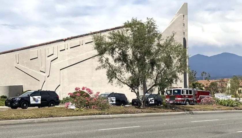 Iglesia donde se produjo el ataque.