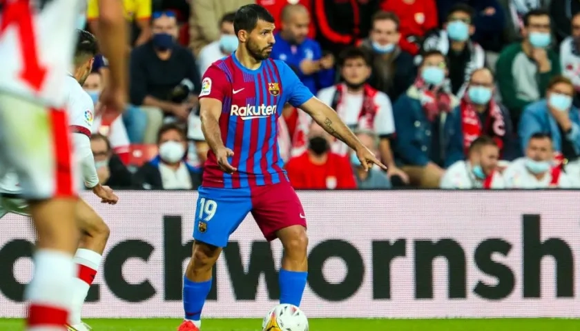 Sergio 'Kun' Agüero, jugador argentino. 