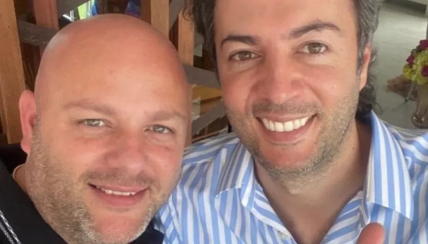 Miguel Quintero, y su hermano Daniel Quintero.