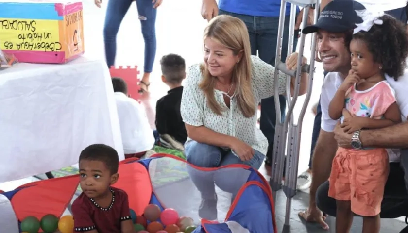 La Gobernadora del Atlántico, Elsa Noguera.