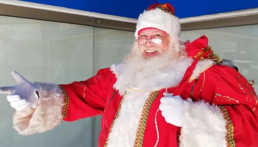 Hernando Grisales, el Papá Noel barranquillero.