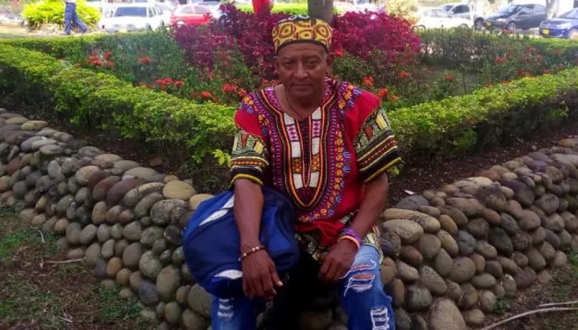 El líder social colombiano Edgar Quintero.