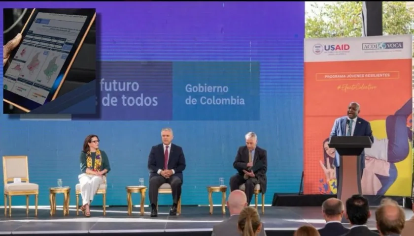 La plataforma Observa fue presentada por el presidente Duque.