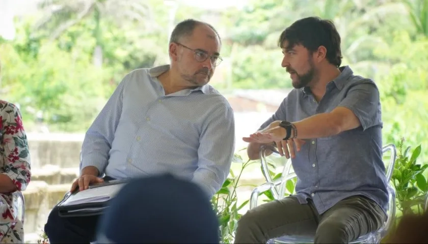 El Embajador de la UE y el Alcalde