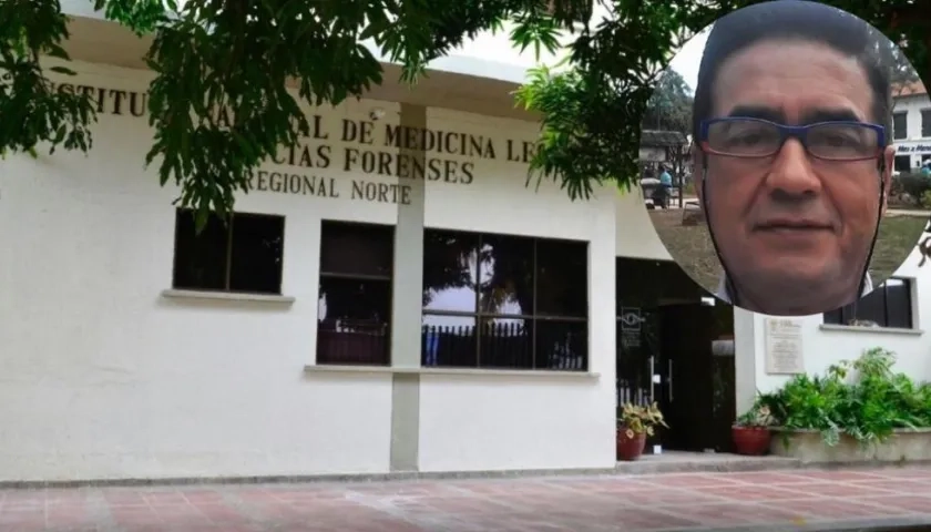 El cuerpo del tendero Agustín Durán fue trasladado a Medicina Legal. 