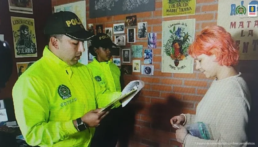 Camila Botero Cardozo, alias 'Lucía'.