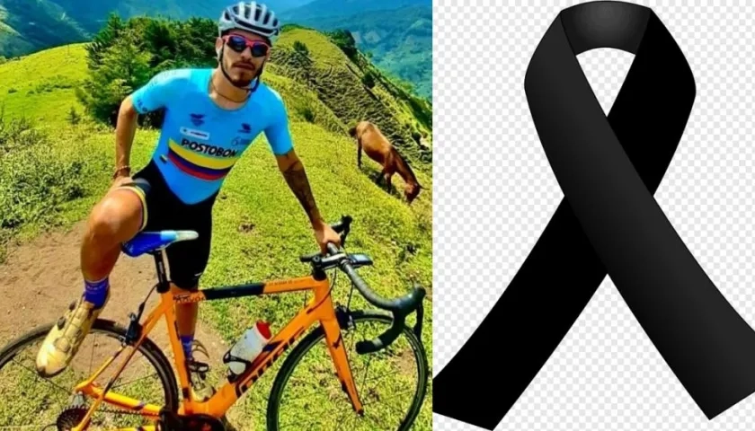 Jaime Alberto Restrepo, ciclista. 