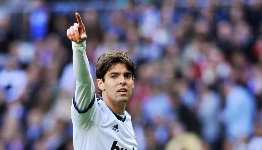 Kaká fue jugador del Real Madrid. 