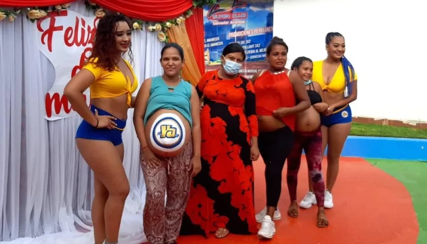 Las mujeres finalistas.