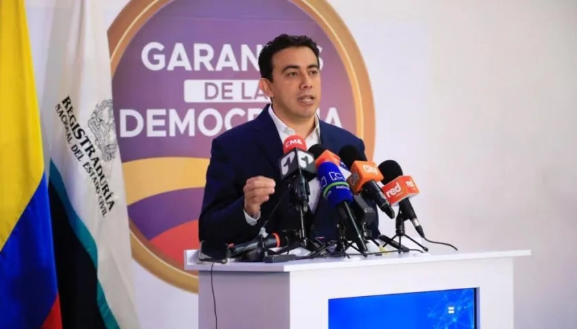 Alexander Vega, Registrador Nacional