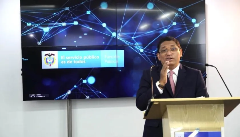 Nerio José Alvis Barranco, Director de la Función Pública.