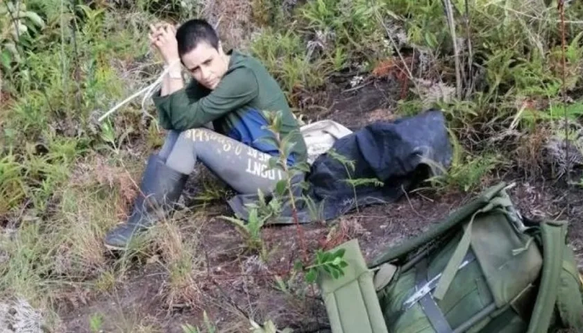 Violeta Arango Ramírez, la capturada.