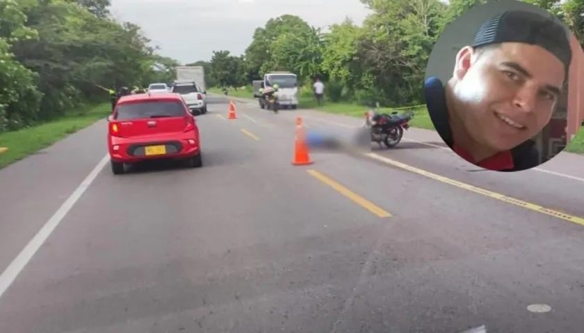 Accidente de tránsito ocurrido en la Vía Oriental, entre Palmar de Varela y Ponedera