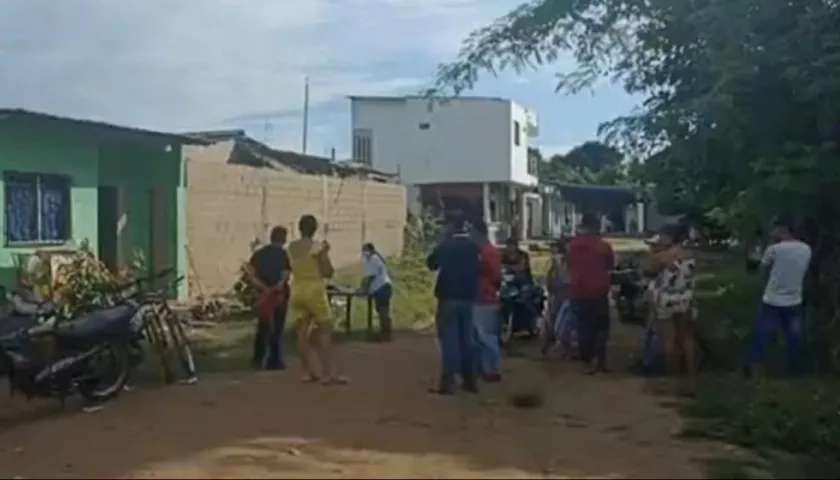 Barrio de Sahagún, donde ocurrieron los hechos.