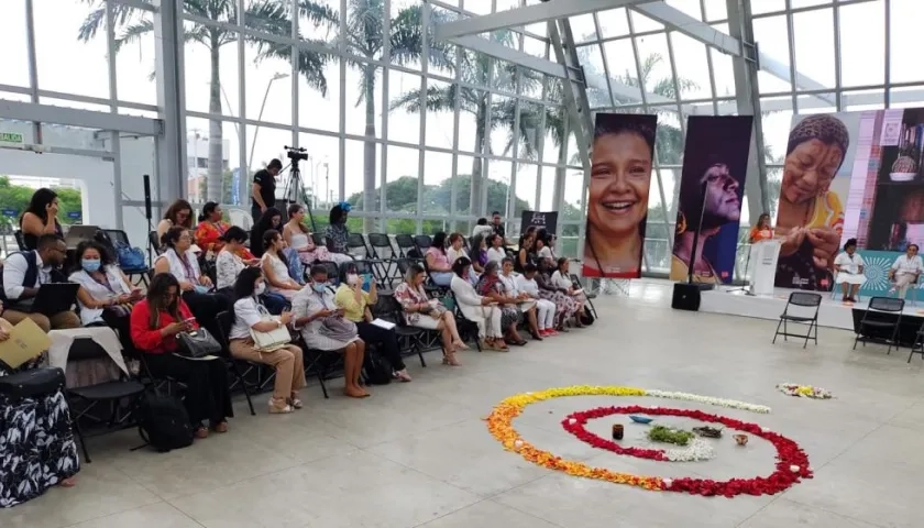 Encuentro de mujeres por la paz.