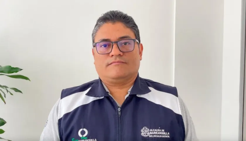 Humberto Mendoza, Secretario de Salud del Distrito de Barranquilla.
