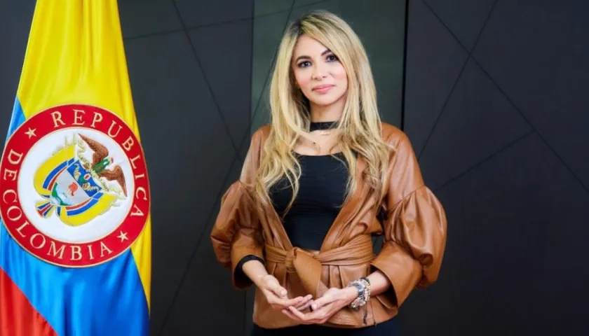 Ana María Aljure, directora del Instituto Geográfico Agustín Codazzi.