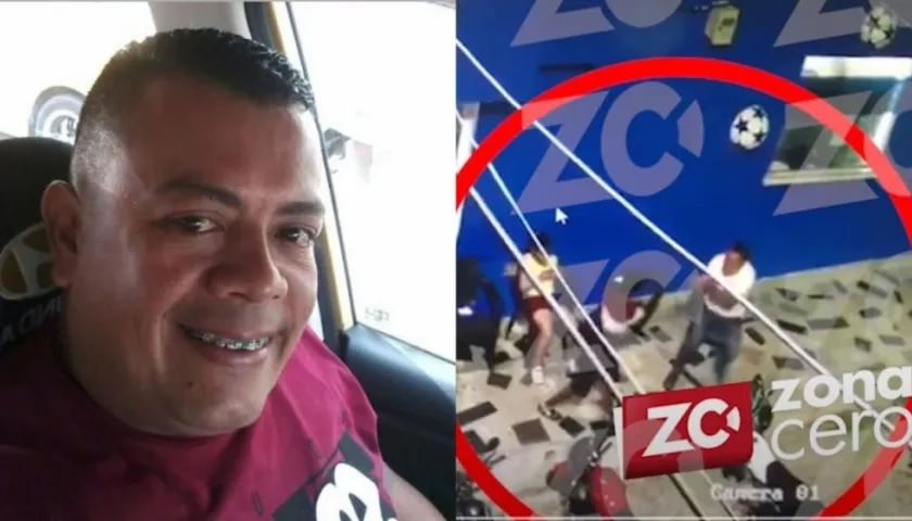 Guillermo Enrique Boscan De la Hoz e imagen de atentado en 2019.