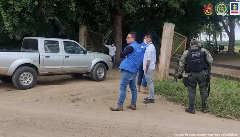 Fiscalía en la denominada ‘Casa Castaño’.