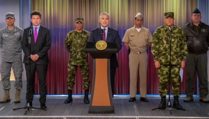 El presidente de la República, Iván Duque.