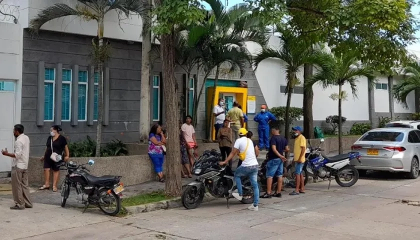 Camino de la calle Murillo.