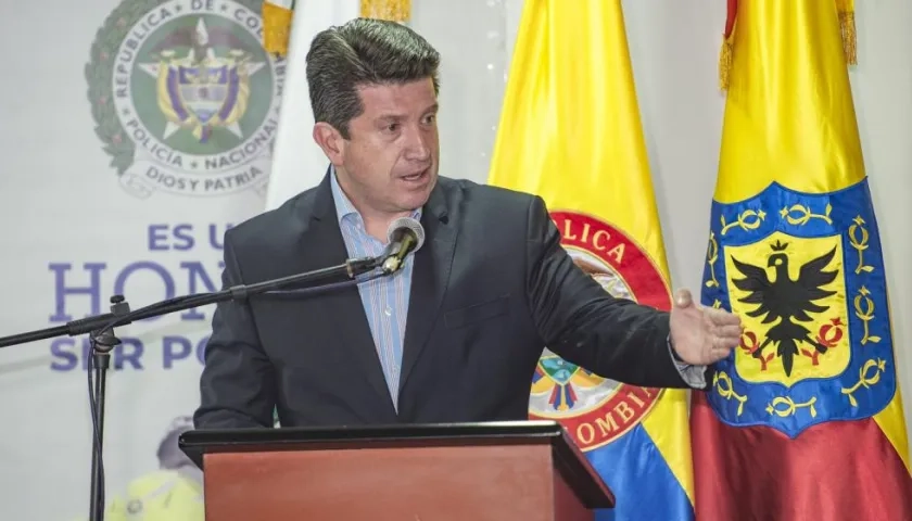 Diego Molano Aponte, Ministro de Defensa.