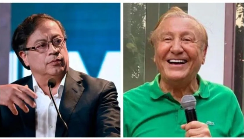 Gustavo Petro y Rodolfo Hernández