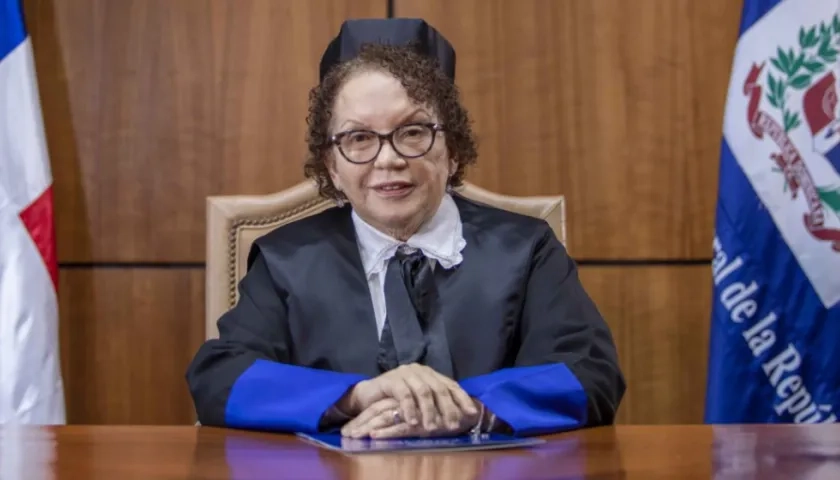 Procuradora general dominicana, Miriam Germán Brito.
