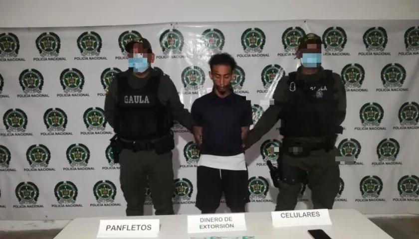 Captura de alias 'El Rasta'.