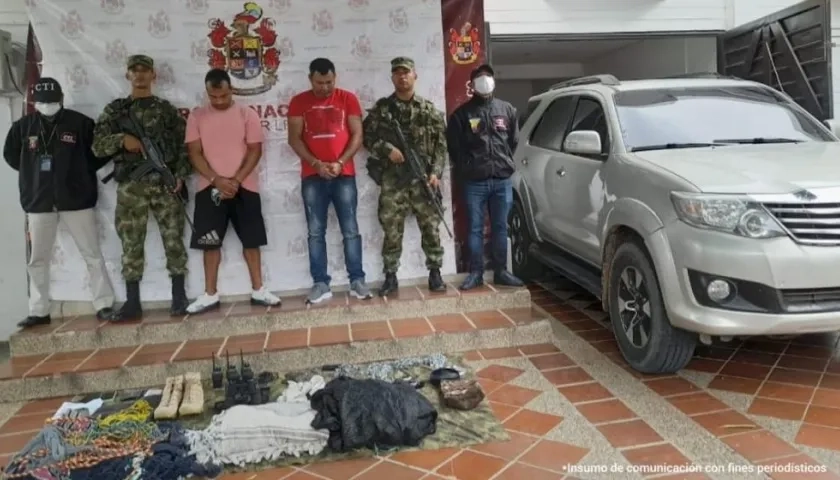 Presuntos responsables fueron capturados. 