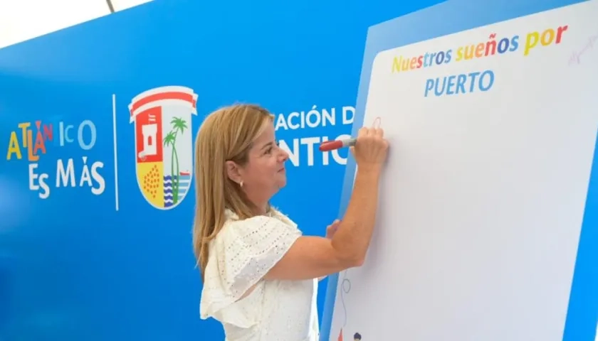 Gobernadora Elsa Noguera. 