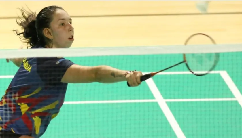 Juliana Giraldo, jugadora colombiana. 