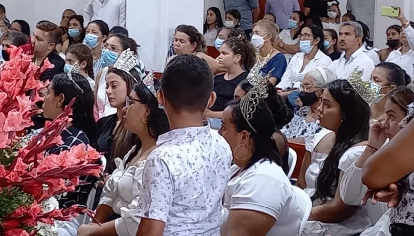 Te deum por Yanine en la Iglesia San Juan Bautista